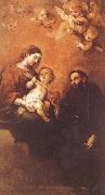 Bartolome Esteban Murillo St. Augustine and Our Lady and Son oil